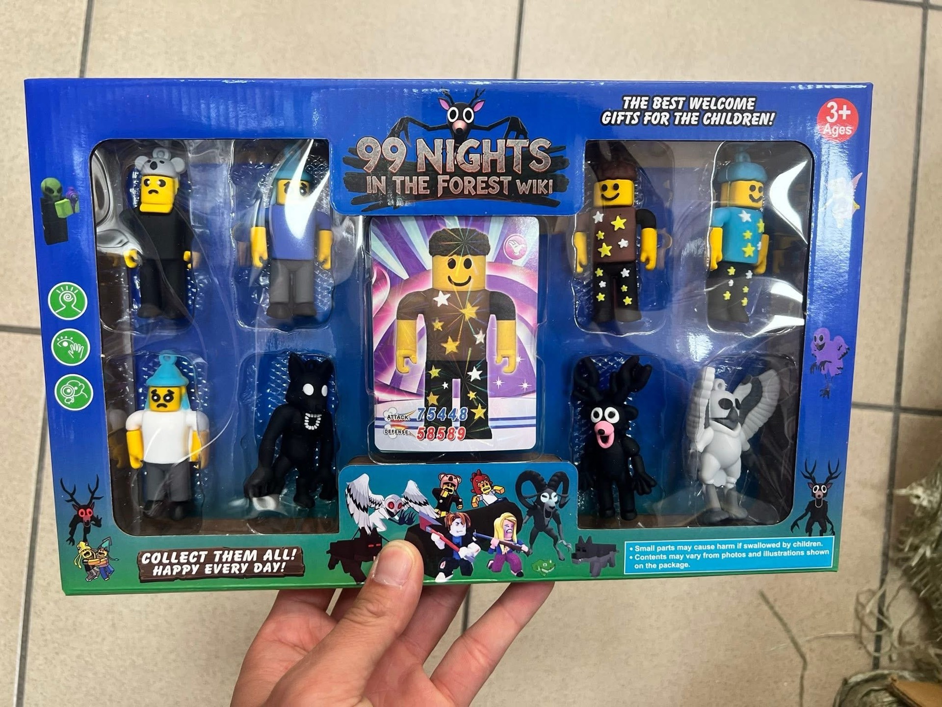 zestaw 8pcs 99 nights