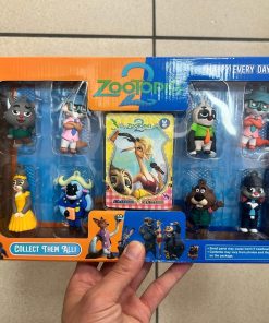 zestaw 8pcs zootopia