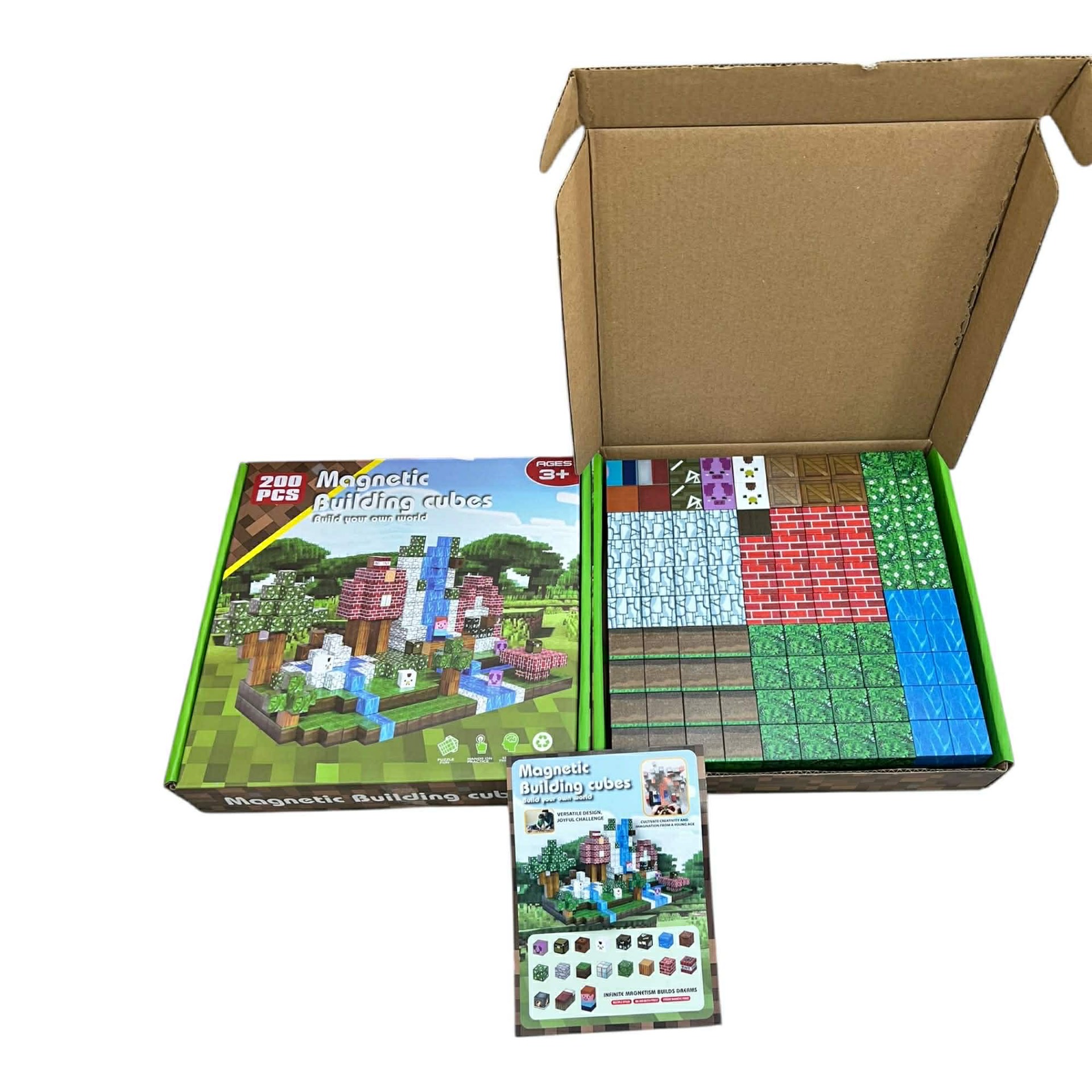 klocki magnet 200element