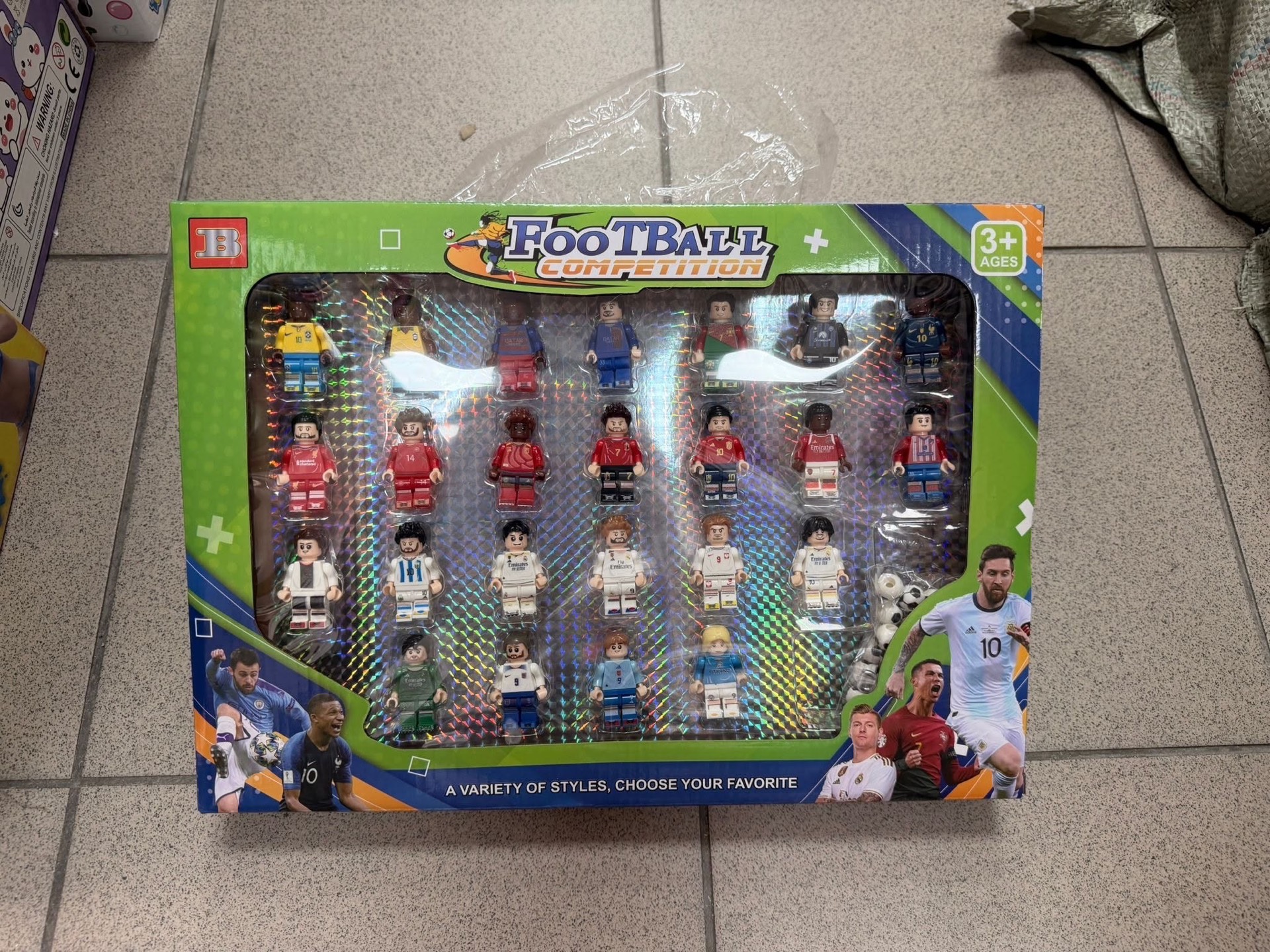 zestaw pilka 24pcs