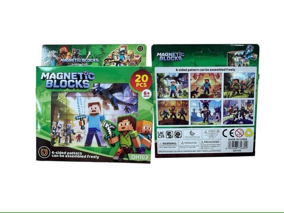 klocki minecraft 20pcs