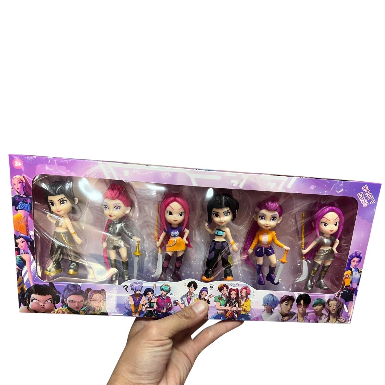 zestaw figurki kpop