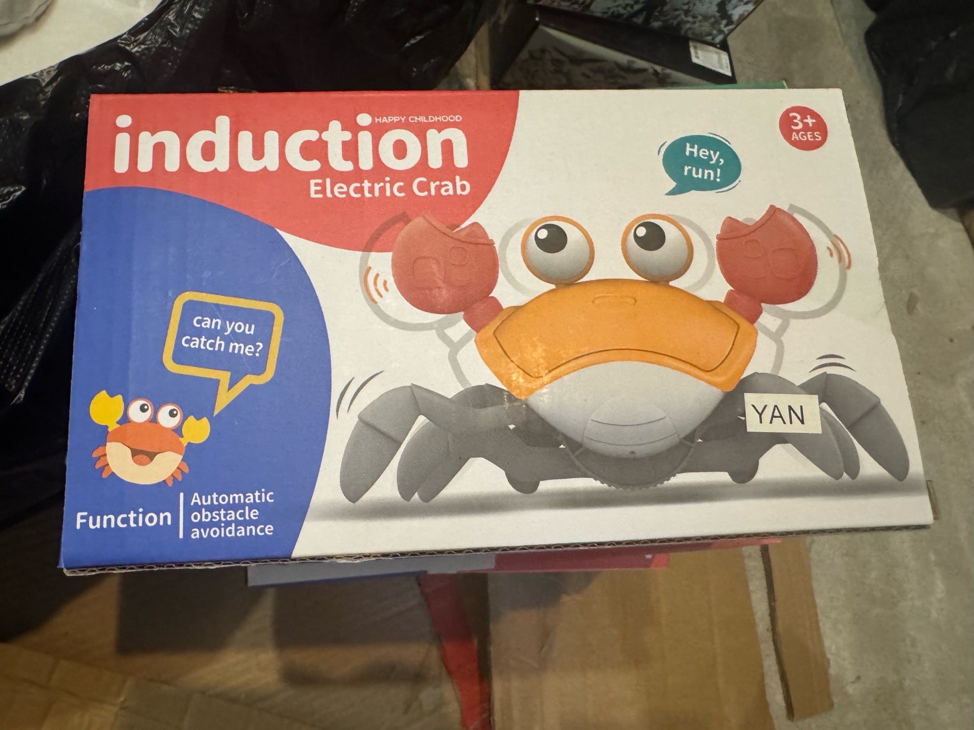 crab zabawka
