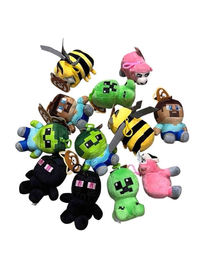 breloczki maskotka minecraft