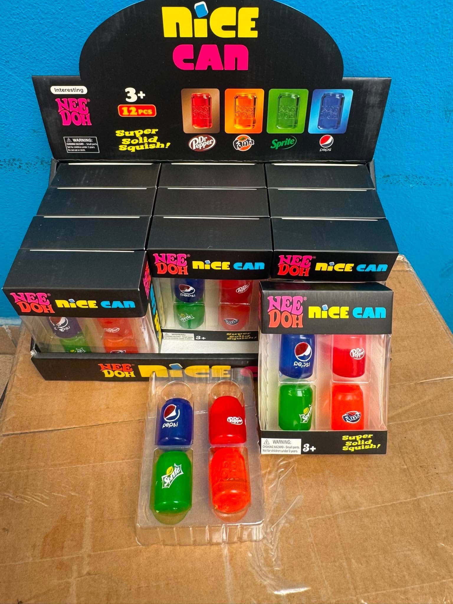 gniotki coca, fanta, pepsi, sprite