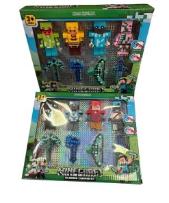 zestaw minecraft swiecace