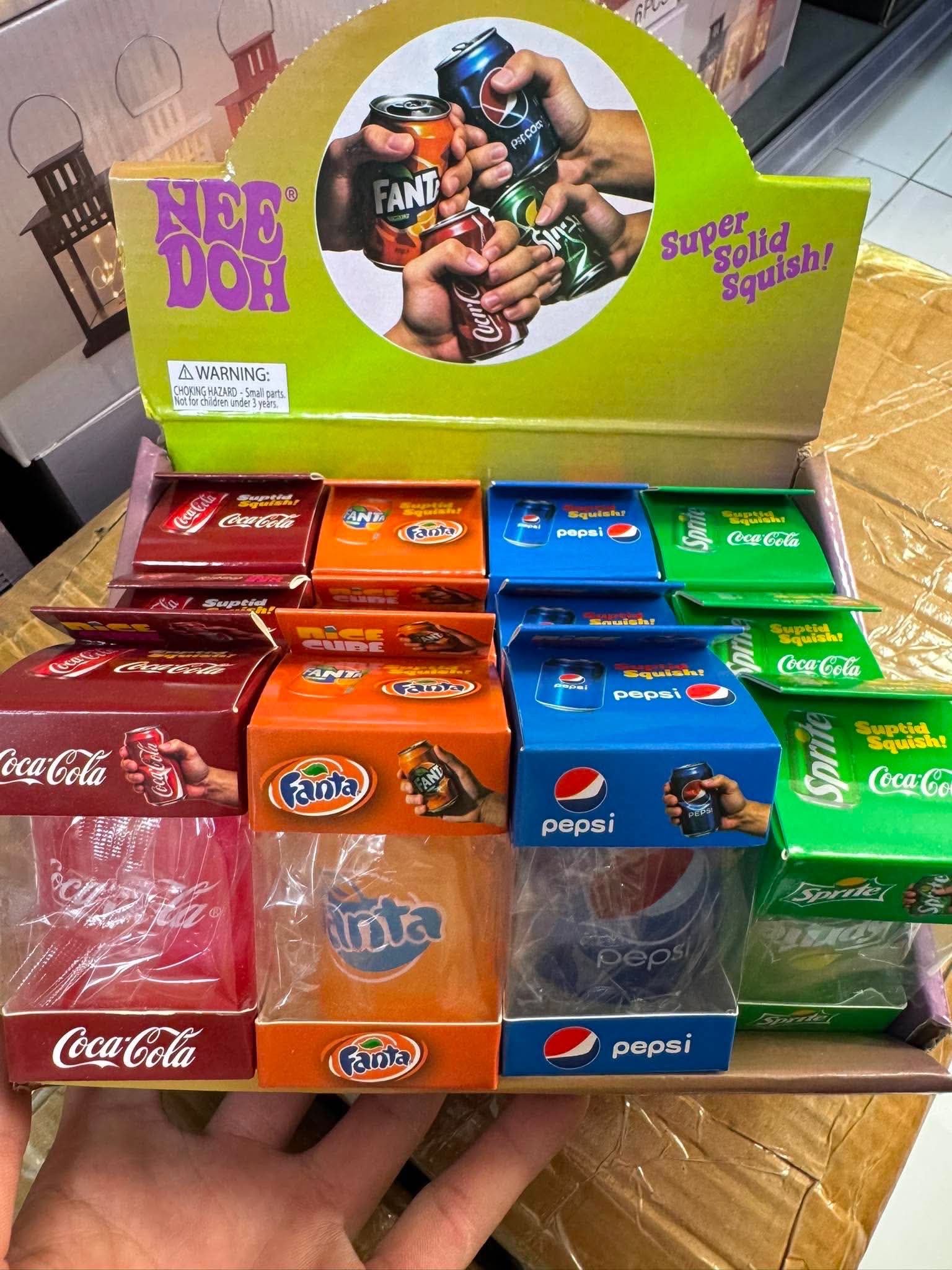 Cube- fanta, coca, sprite, pepsi