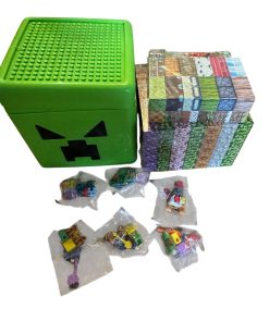 klocki minecraft 306+ 6 figurki