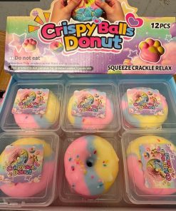 Gniotek z chrupiącymi donut
